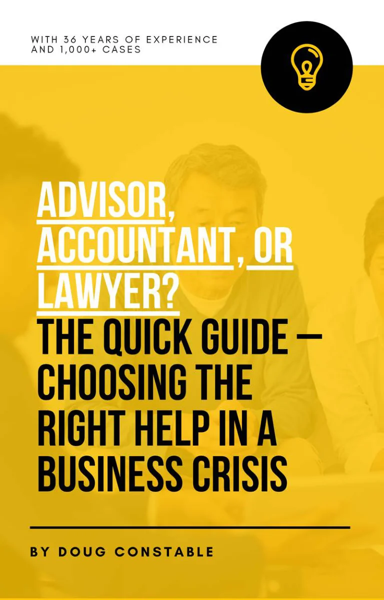 Advisor, Accountant, or Lawyer?
